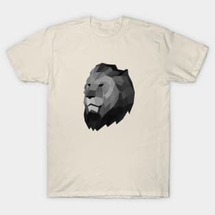 Geometric Lion Head T-Shirt